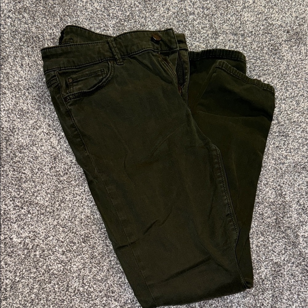 Classic GREEN Straight Leg Jeans